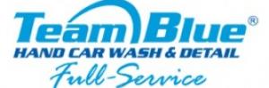 Blue Hand Car Wash Logo